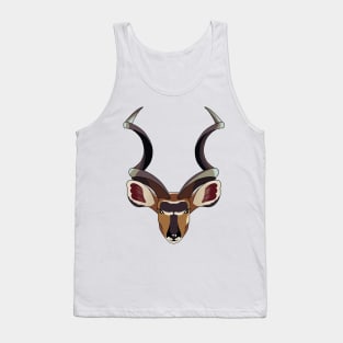 African Kudu - Cartoon Style Tank Top